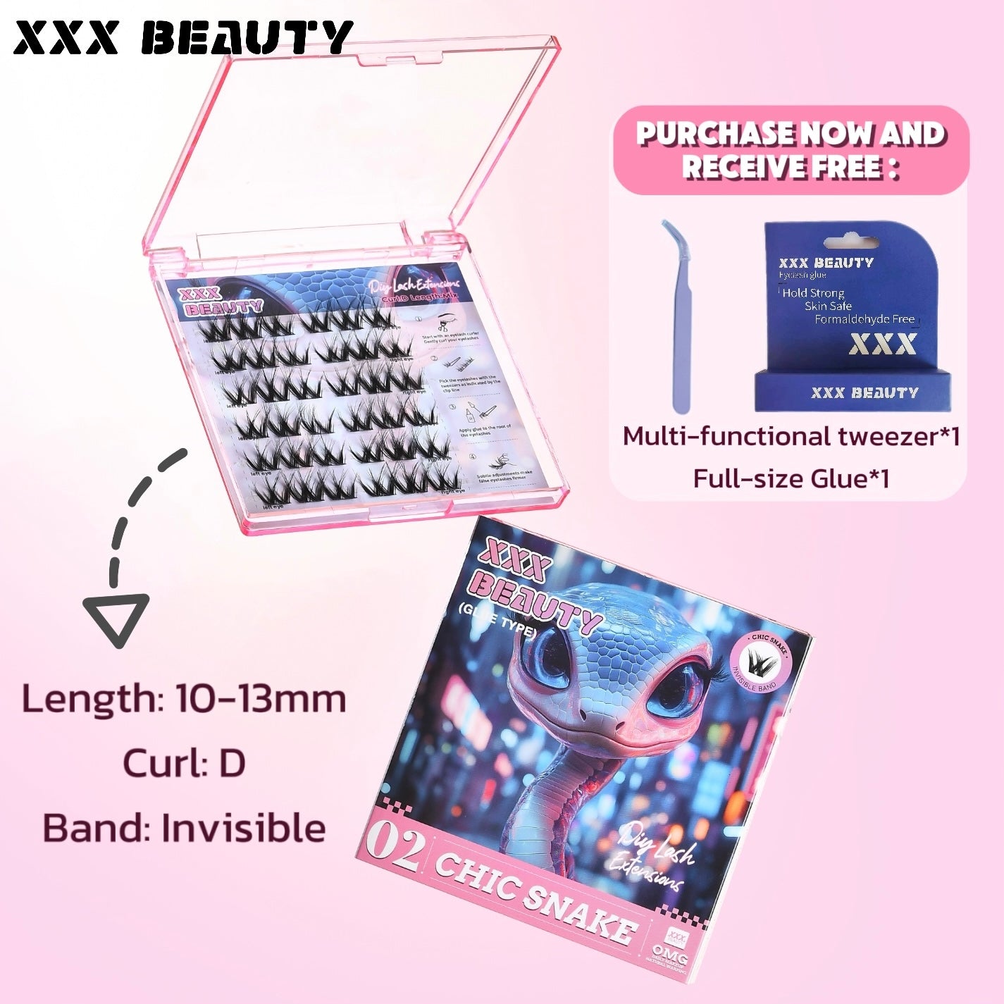02 Chic Snake Lashes