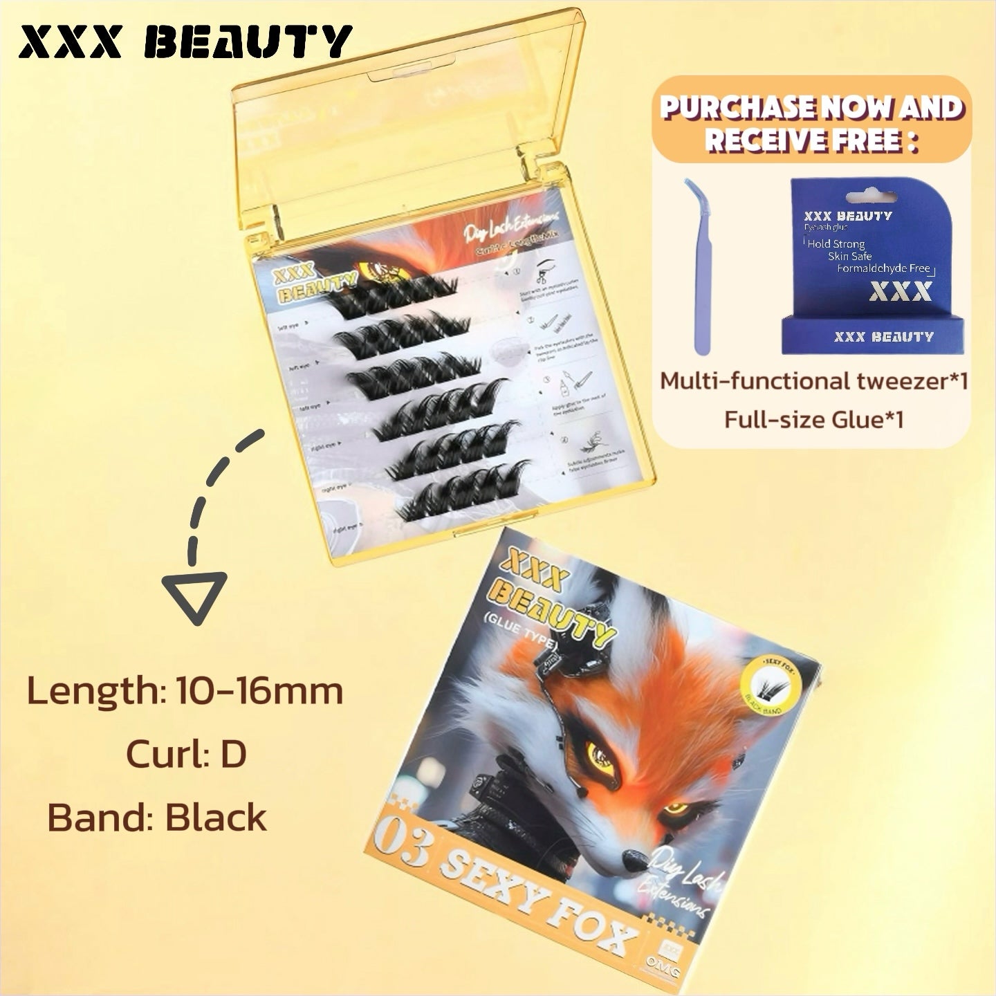03 Sexy Fox Lashes