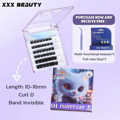 01 Fluffy Cat Lashes